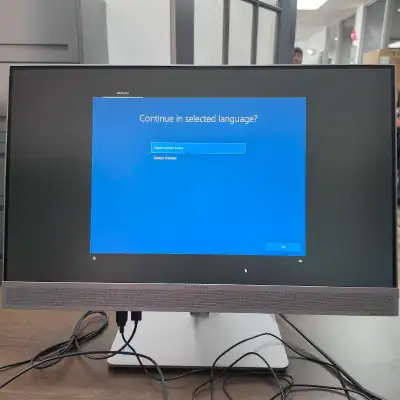 HP All-in-One (AiO) EliteOne 800 G3 PC Computers Windows 10 Pro, View more