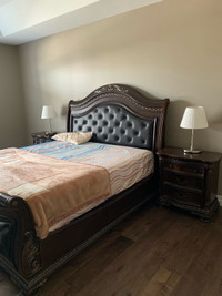 Moving sale ! Ashley king size bedroom set 
