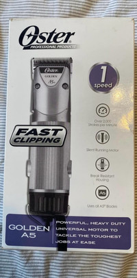 Oster Golden A5 clippers 