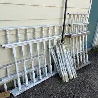 Outdoor railings and spindles