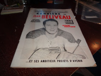 Jean beliveau montreal canadiens hockey book vintage 1964 nhl ra