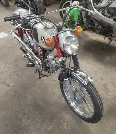 The ‘69 Honda CL90 was essentially an S90 that was ‘scramblerized’ to take advantage of America’s lu...