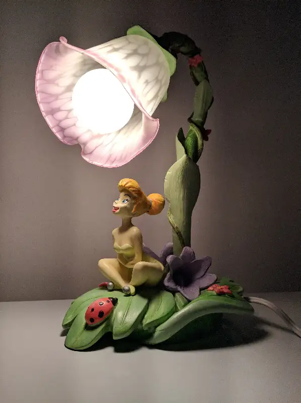 Disney Tinker Bell Lamp Hampton Bay 2004 in Indoor Lighting & Fans in Oakville / Halton Region - Image 10