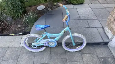 [$25] - DISNEY FROZEN HUFFY KIDS BIKE 18” WHEELS, View more