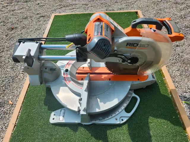 Ridgid 12" sliding dual bevel mitre saw63008306368257121