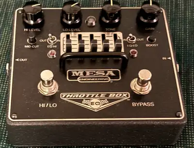 Mesa Boogie Throttle Box EQ Overdrive Pedal, View more