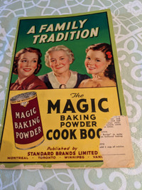 Vintage Magic Baking Powder Cookbook
