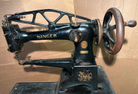 Singer 29K51, hand crank sewing machine, 1930,parts needed, $500