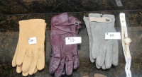 Ladies Leather Gloves Sz S