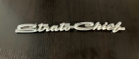 Pontiac Strato Chief Emblem
