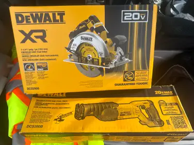 DEWALT combo skill saw & RECIPROCATING SAW (TOOL ONLY), View more