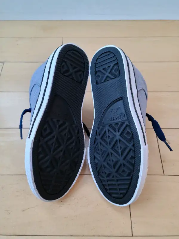 Converse Ctas High Street Slip Glacier Grey/Navy - Size 13.5T62854394825730124