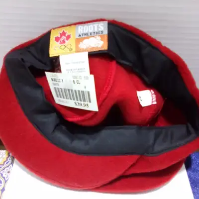 Roots Canada Nagano '98 beret never worn, still has tags., View more