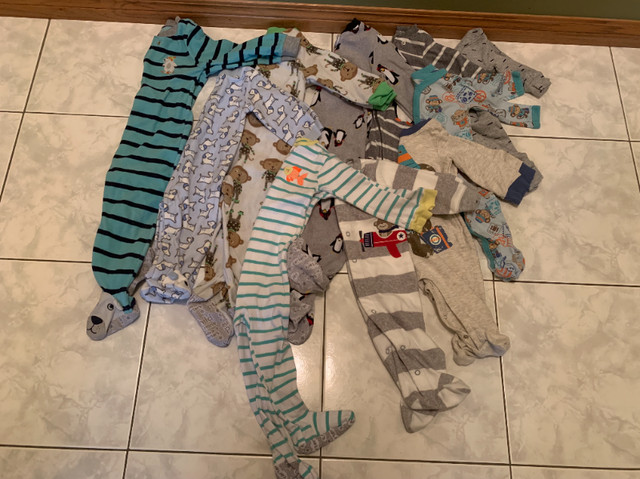 10 Boys sleepers-size 3-18 month (LOT $50) in Clothing - 0-3 Months in Thunder Bay - Image 2