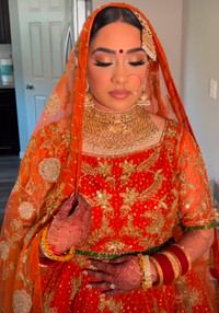 AFFORDABLE INDIAN BRIDAL MAKEUP AND HAIR
