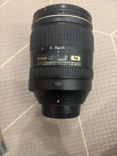 NIKON 24-120mm F/4G ED VR AF-S NIKKOR Lens for Digital SLR, View more
