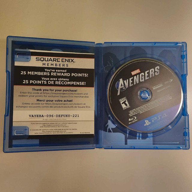Marvel's Avengers (PS4) dans Sony PlayStation 4  à Laval/Rive Nord - Image 3