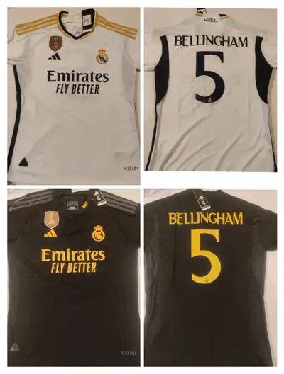 Bellingham#5 Real Madrid Authentic jersey home/away, View more