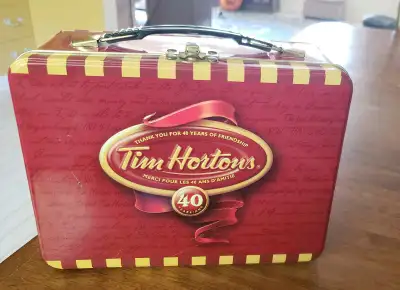 Tim Hortons 40th Anniversary Lunch Box, View more