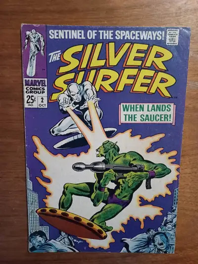 Silver Surfer #2 (1968) Comic Book - FN (Ungraded) - !st Badoon, View more
