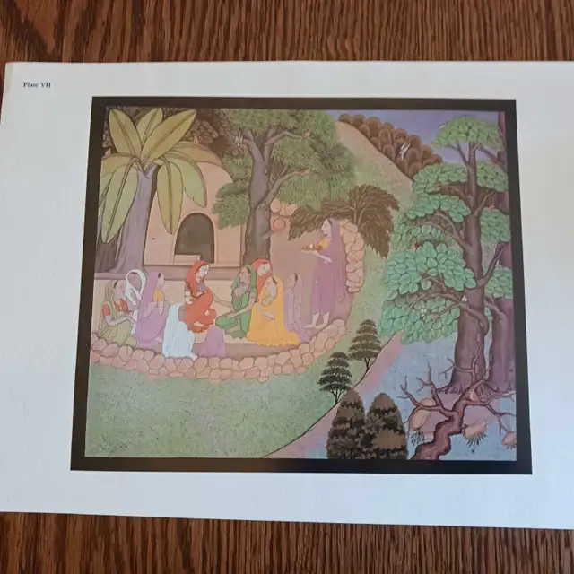 Kalidasa's Sakuntalam Beautiful Indian Art 7 plates in Arts & Collectibles in City of Toronto - Image 10