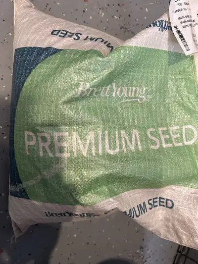 Large bag of lawn seed. See pictures for blend.