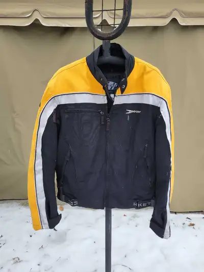 Joe Rocket Ballistic Series Yellow, 2 XL Motorcycle Jacket - Goo, View more