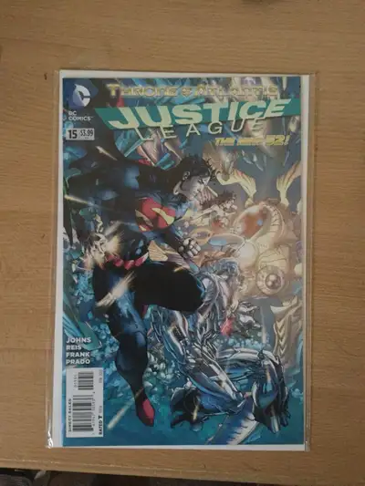 Justice League #15 (Variant) “Throne of Atlantis” Part One , View more