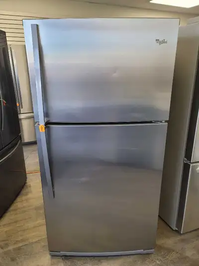 Whirlpool stainless steel fridge 33 inch (6 month warranty), View more