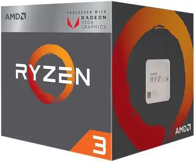 AMD Ryzen 3 2200G AM4 CPU with Radeon Vega Graphics, View more