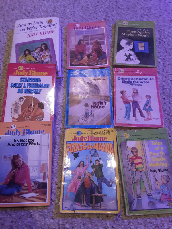 Judy Blume BOOKS, Paperbacks in Children & Young Adult in Lethbridge