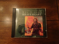 CD « Original Motion Pictures Soundtrack Mel Gibson BraveHeart»