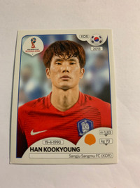 2018 PANINI FIFA WORLD CUP RUSSIA STICKER H.KOOKYOUNG #504 KOREA