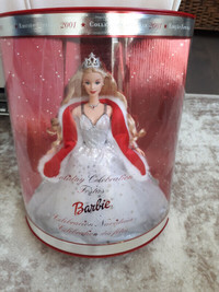 Barbie 2001 Holiday Celebration Festas 50304 Doll