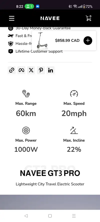 In good condition, 3 months old. 600 flat.