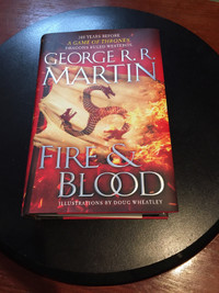 First Edition Fire & Blood by George RR Martin