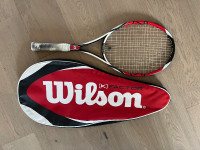 Wilson Tennis Racket with cover