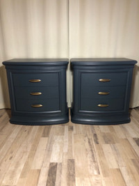 Gorgeous Newly Refinished Solid Wood Nightstands 