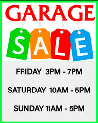 Garage/ moving sale