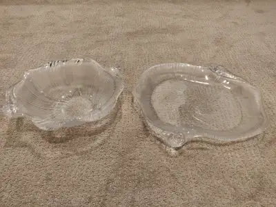 Seashell Studio Nova Crystal Kitchen Serving Bowl and Plate, View more