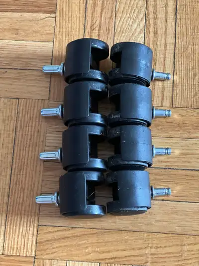 Caster wheels - set of 8, View more