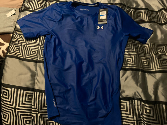 Brand New w/Tags UnderArmour HeatGear IsoChill Compression Shirt in Men's in Vernon - Image 2