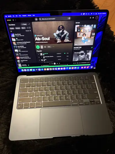 13 inch. Apple MacBook midnight grey 512Gb storage for sale, I bought a windows laptop and no longer...