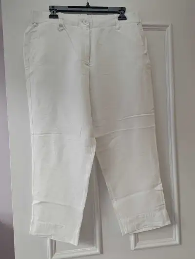 Melanie Lyne linen Pants size -12, View more