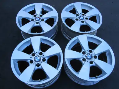 I have all 4 rims, for sale. 17 inches x 7.5 inches and 5 x 120 bolt pattern. Offset is 43 and cente...