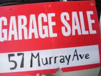 Large Yard Sale 57 Murray Ave Fredericton Thurs-Mon Long Weekend