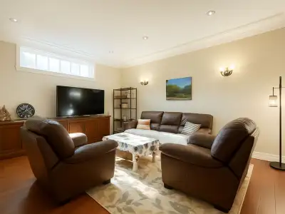 Beautiful fully furnished garden-level suite in a quality detached home located in one of Vancouver...