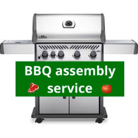 We assemble all types of BBQs