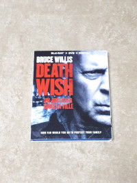 Blu-Ray+DVD+Digital copy Death Wish Combo Pack (Bruce Willis)