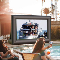 15Ft Outdoor Inflatable Projector Screen with BlowerC$125